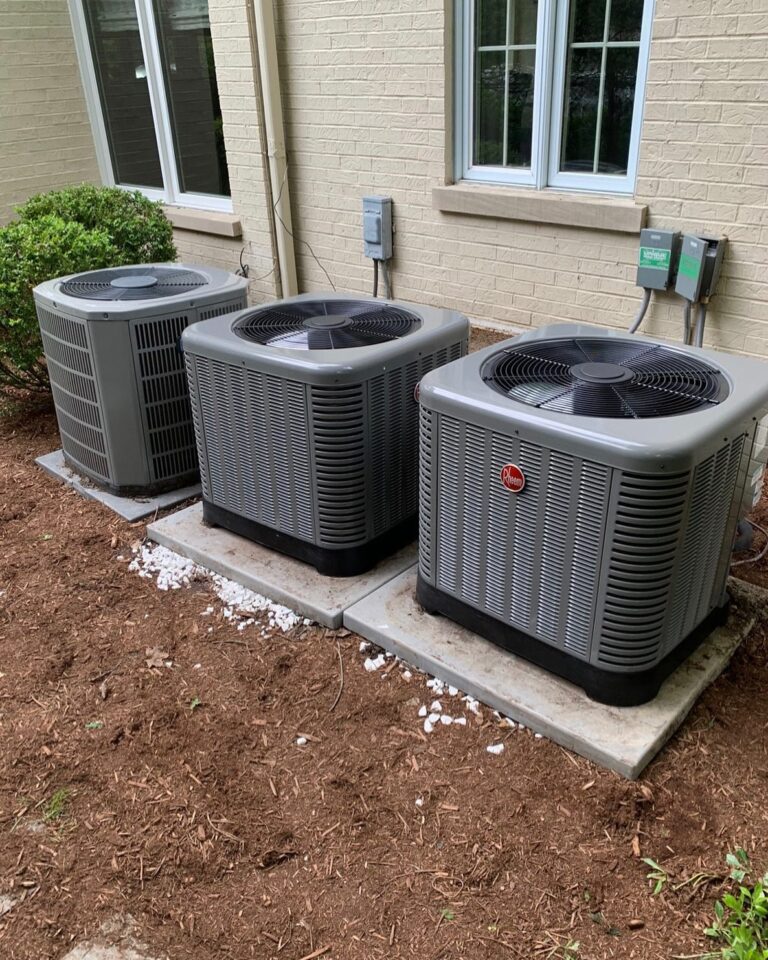 Residential HVAC installation