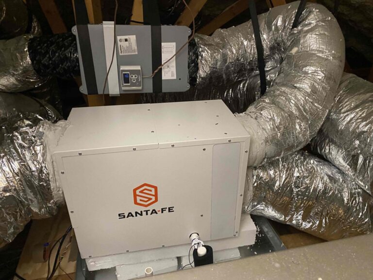 heating and cooling installation